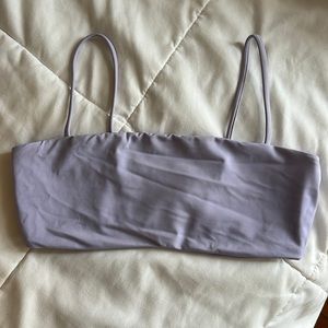 disruptive youth size small light purple bikini top